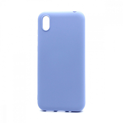 Чехол Silicone Case NEW ERA (накладка/силикон) для Huawei Honor 8S/Y5 2019 голубой