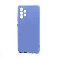 Чехол Silicone Case NEW ERA (накладка/силикон) для Samsung Galaxy A32 4G голубой