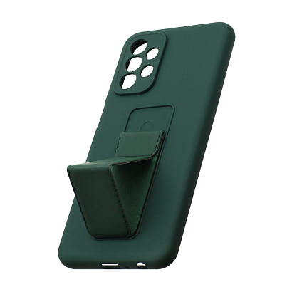 Чехол Magnetic Stend 2 для Samsung A23 (007) темно зеленый