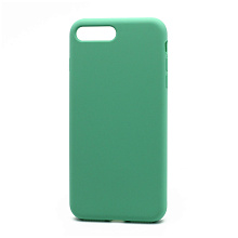 Чехол Silicone Case без лого для Apple iPhone 7/8 Plus (полная защита) (050) зеленый