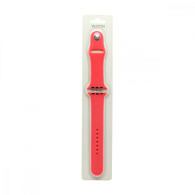 Силиконовый ремешoк для часов Apple Watch 42/44мм розовый (029) (L)