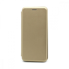 Чехол-книжка BF модельный (силикон/кожа) для Samsung Galaxy A32 4G золотистый