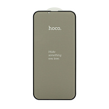 Защитное стекло HOCO A12 Pro Nano 3D Privacy Full Screen для Apple iPhone 13 Pro Max/14 Plus черное