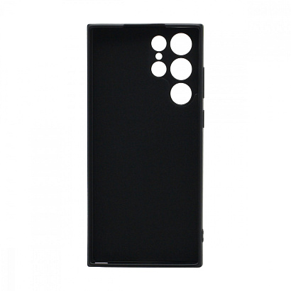 Чехол Silicone Case NEW ERA (накладка/силикон) для Samsung Galaxy S22 Ultra черный