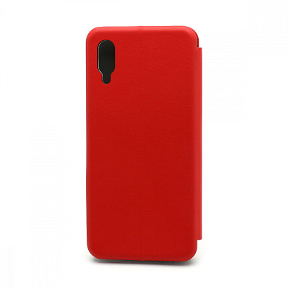 Чехол-книжка BF модельный (силикон/кожа) для Samsung Galaxy A02/M02 красный