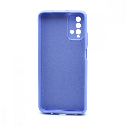 Чехол Silicone Case NEW ERA (накладка/силикон) для Xiaomi Redmi 9T голубой