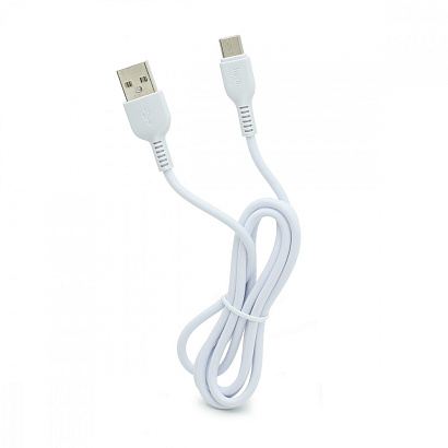 Кабель USB - Type-C HOCO X13 "Easy" (3А, 100см) белый