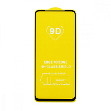 Защитное стекло Full Glass для Xiaomi Redmi Note 10T черное (Full GC) тех. пак