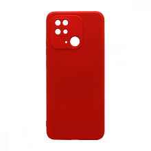 Чехол Silicone Case NEW ERA (накладка/силикон) для Xiaomi Redmi 10C красный