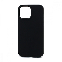 Чехол Silicone Case без лого для Apple iPhone 13 Pro Max/6.7 (полная защита) (018) черный