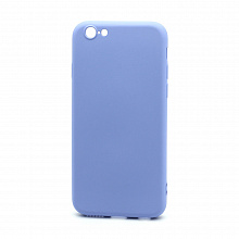 Чехол Silicone Case NEW ERA (накладка/силикон) для Apple iPhone 6/6S голубой