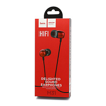 Наушники с микрофоном HOCO M-31 (3.5 mm jack) красные