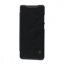Чехол G-Case Business Series для Samsung Galaxy Note 20 (флип/пластик-кожа) черный