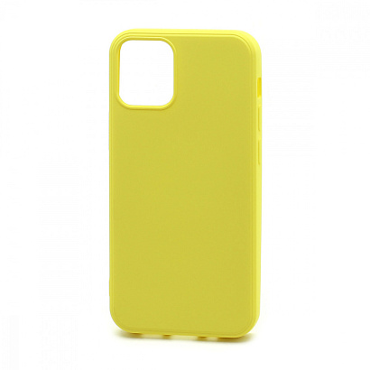 Чехол Silicone Case NEW ERA (накладка/силикон) для Apple iPhone 12 mini/5.4 желтый