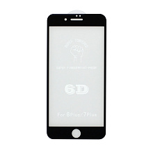 Защитное стекло 6D Premium для Apple iPhone 7 Plus/8 Plus черное
