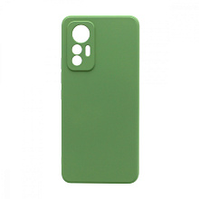 Чехол Silicone Case NEW ERA (накладка/силикон) для Xiaomi 12 Lite зеленый