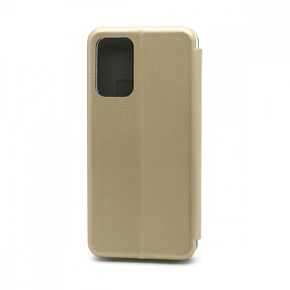 Чехол-книжка BF модельный (силикон/кожа) для Samsung Galaxy A72 золотистый