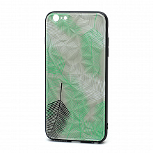 Чехол Wethen (накладка/силикон-пластик) для Apple iPhone 6/6S Plus зеленый