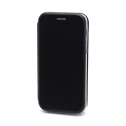 Чехол-книжка BF модельный (силикон/кожа) для Huawei Honor 9S/Y5P черный