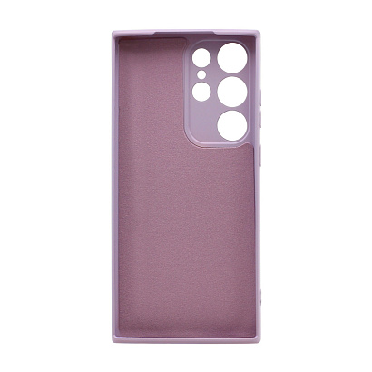 Чехол Silicone Case NEW ERA (накладка/силикон) для Samsung Galaxy S23 Ultra сиреневый