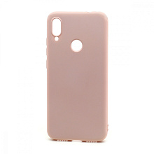 Чехол Silicone Case NEW ERA (накладка/силикон) для Xiaomi Redmi Note 7 светло розовый