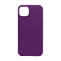 Чехол Silicone Case без лого для Apple iPhone 14 Plus/6.7 (полная защита) (045) фиолетовый