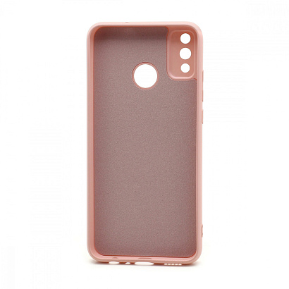Чехол Silicone Case NEW ERA (накладка/силикон) для Huawei Honor 9X Lite светло розовый