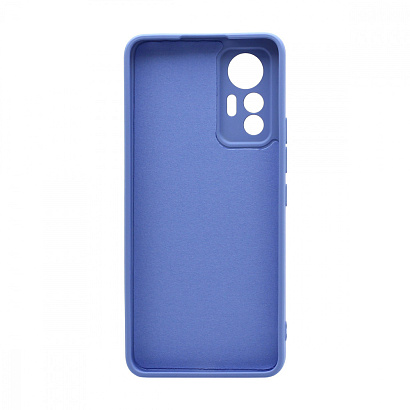 Чехол Silicone Case NEW ERA (накладка/силикон) для Xiaomi 12 Lite голубой
