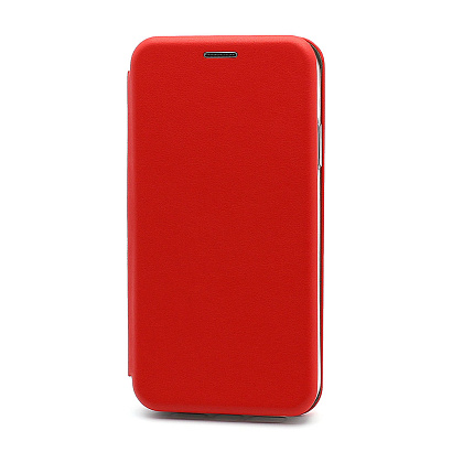 Чехол-книжка BF модельный (силикон/кожа) для Apple iPhone 11/6.1 красный