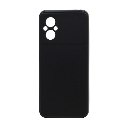 Чехол Silicone Case NEW ERA (накладка/силикон) для Xiaomi Poco M4 5G/M5 4G черный