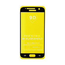 Защитное стекло Full Glass для Samsung Galaxy S7 (G930) черное (Full GC) тех. пак