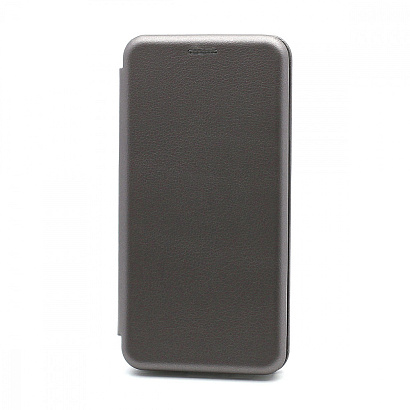 Чехол-книжка BF модельный (силикон/кожа) для Samsung Galaxy S21 серебристый