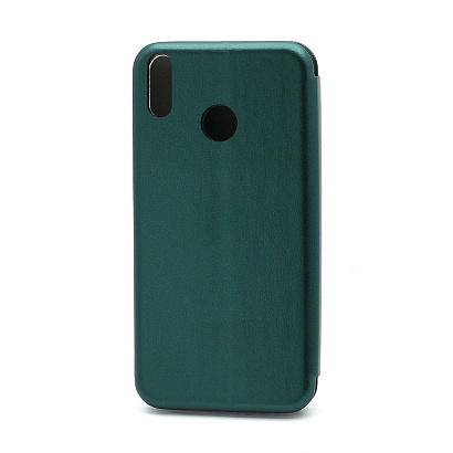 Чехол-книжка BF модельный (силикон/кожа) для Huawei Honor 8X зеленый