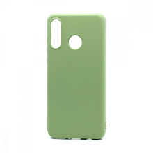 Чехол Silicone Case NEW ERA (накладка/силикон) для Huawei Honor 20 Lite/20S/P30 Lite зеленый