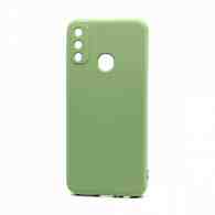 Чехол Silicone Case NEW ERA (накладка/силикон) для Huawei Honor Play 9A зеленый