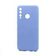 Чехол Silicone Case NEW ERA (накладка/силикон) для Huawei Honor 10i/20i/20e голубой