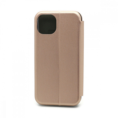 Чехол-книжка BF модельный (силикон/кожа) для Apple iPhone 13 розовый