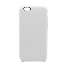 Чехол Silicone Case без лого для Apple iPhone 6/6S (009) белый