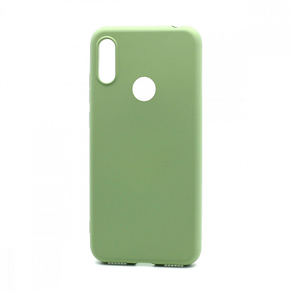 Чехол Silicone Case NEW ERA (накладка/силикон) для Huawei Honor 8A/Y6 2019 зеленый