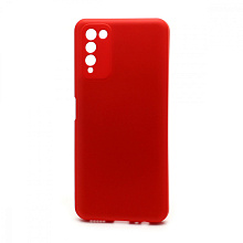 Чехол Silicone Case NEW ERA (накладка/силикон) для Huawei Honor 10X Lite красный