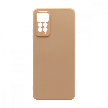 Чехол Silicone Case NEW ERA (накладка/силикон) для Xiaomi Redmi Note 11 Pro светло розовый