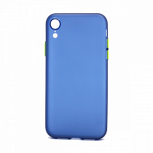 Чехол ультратонкий для Apple iPhone XR синий