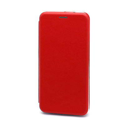 Чехол-книжка BF модельный (силикон/кожа) для Xiaomi Redmi Note 9S/ Redmi Note 9 Pro красный