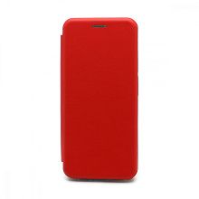 Чехол-книжка BF модельный (силикон/кожа) для Xiaomi Redmi Note 10/Redmi Note 10S красный