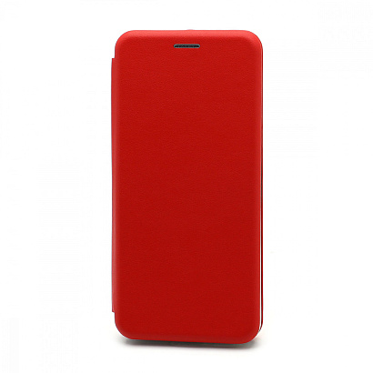 Чехол-книжка BF модельный (силикон/кожа) для Realme X3 красный