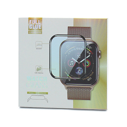 Защитное стекло для Apple Watch 44mm черное