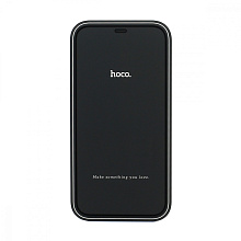 Защитное стекло Hoco A19 "Shatterproof ultra-fine edge full" для Apple iPhone 12/12 Pro/6.1 черное