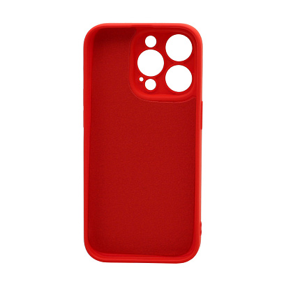 Чехол Silicone Case NEW ERA (накладка/силикон) для Apple iPhone 14 Pro/6.1 красный