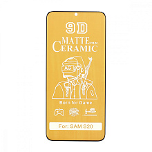 Защитная пленка Ceramic для Samsung Galaxy S20 матовая тех. пак