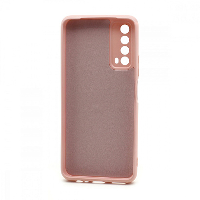 Чехол Silicone Case NEW ERA (накладка/силикон) для Huawei P Smart 2021/Y7a светло розовый